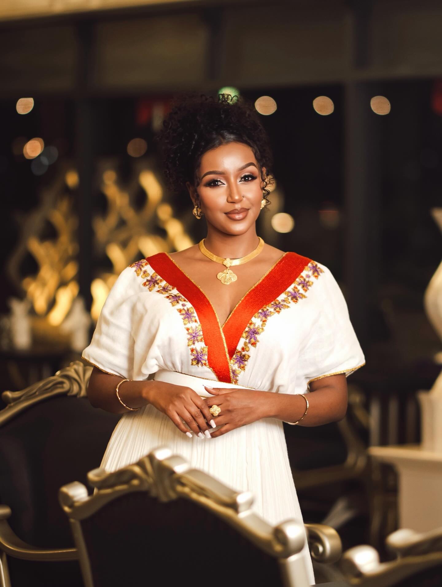 LIDETNESH RED WOVEN HABESHA KEMIS ONLINE | ELEGANT HABESHA DRESS OPTIONS | ETHIOPIAN TRADITIONAL DRESS FOR WOMEN