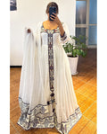 MULTICOLOR WOVEN LONG SLEEVE HABESHA DRESS INSPIRED BY TRADITIONAL ETHIOPIAN CLOTHING