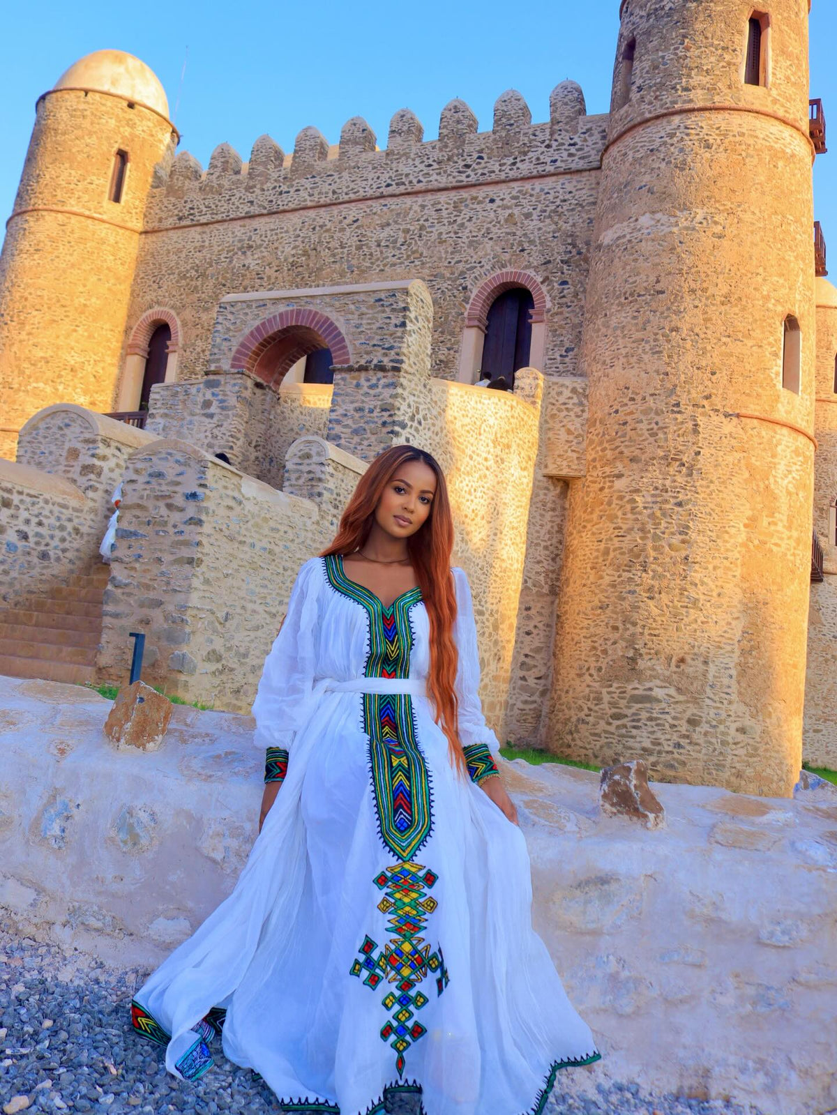 LONG SLEEVE HABESHA KEMIS – TRADITIONAL ETHIOPIAN DRESS AND ETHIOPIAN DRESS STYLE