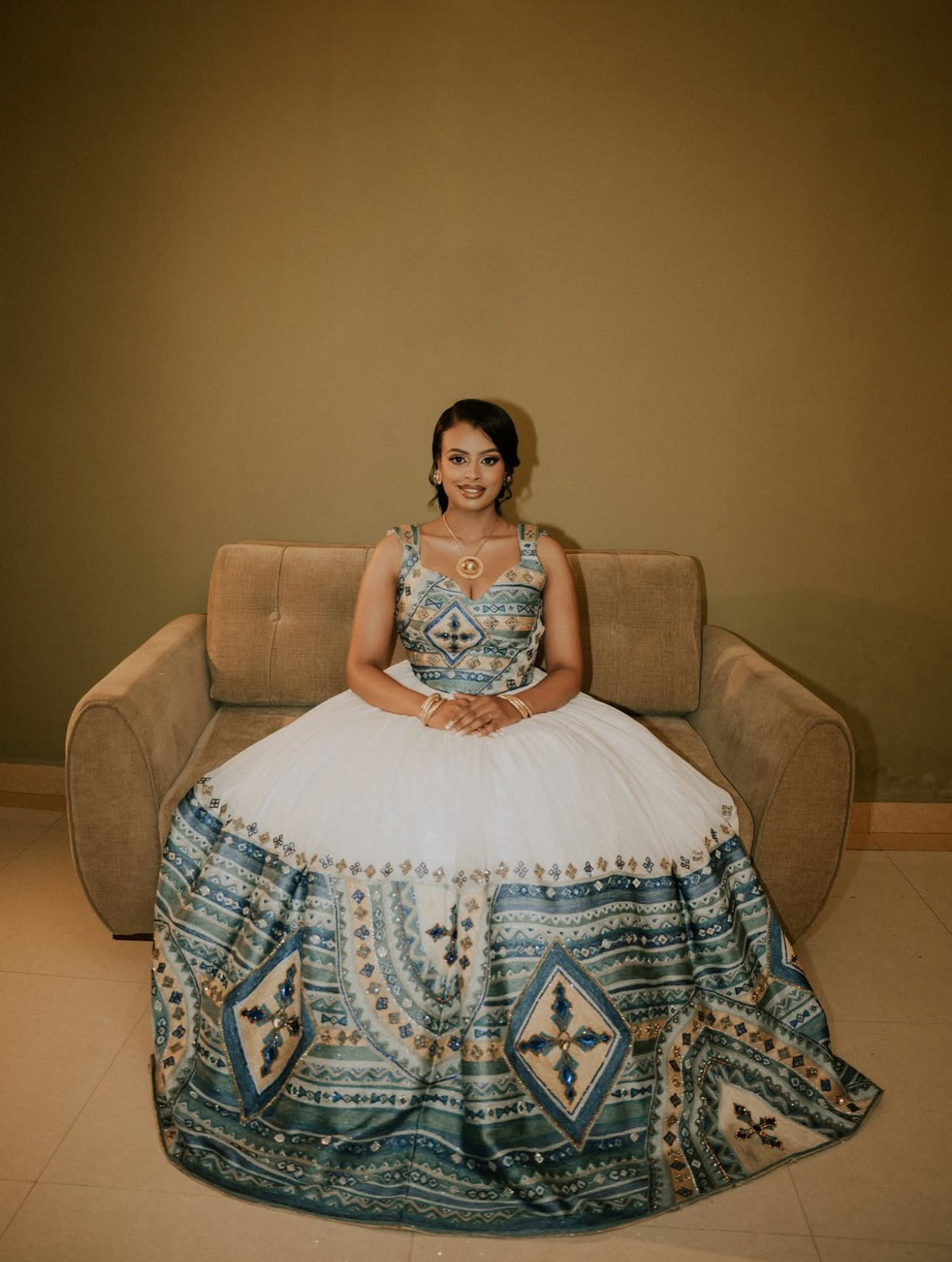 EDENAY ETHIOPIAN WEDDING DRESS