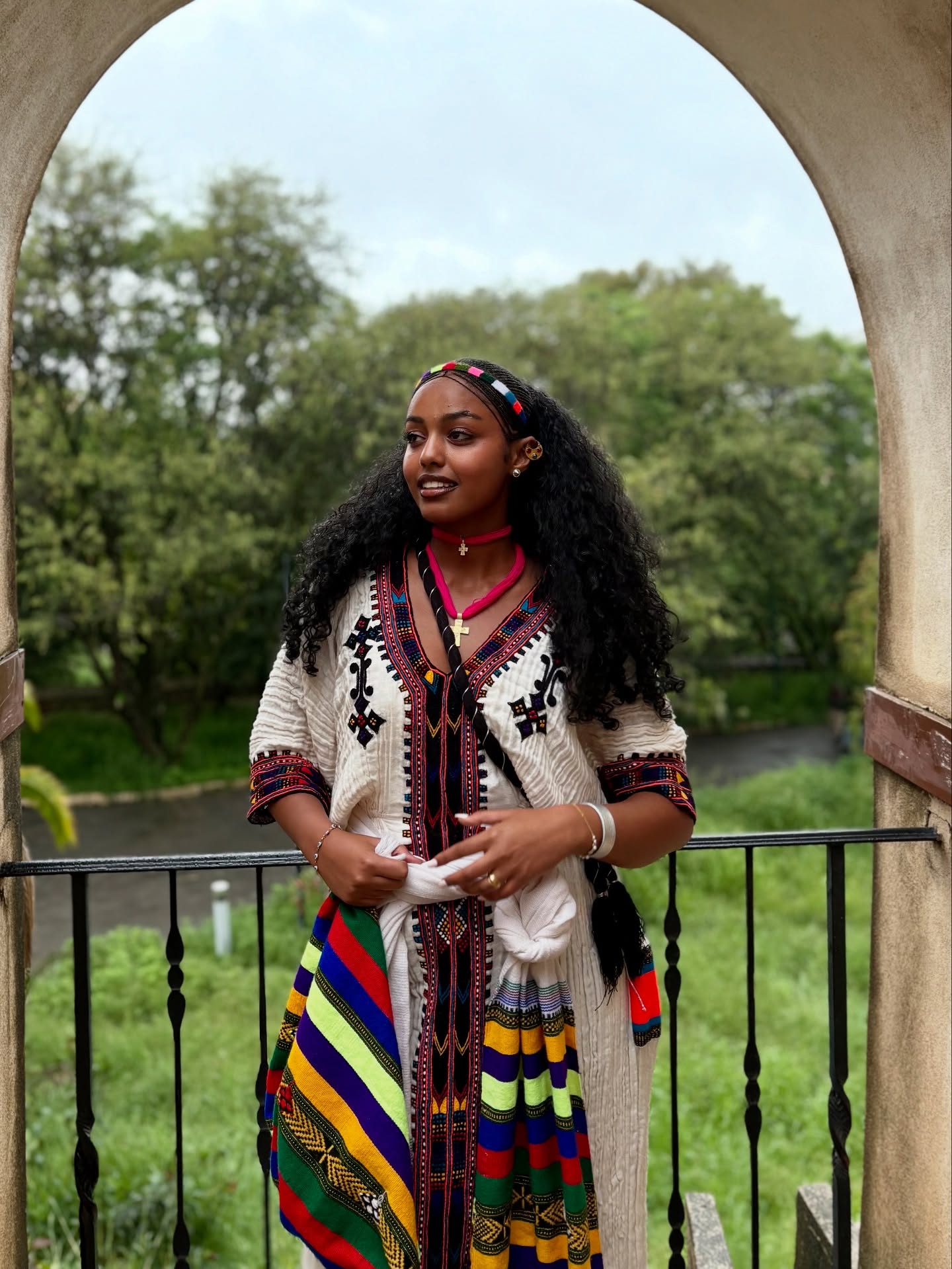 SEMHAL COLORFUL ETHIOPIAN DRESS