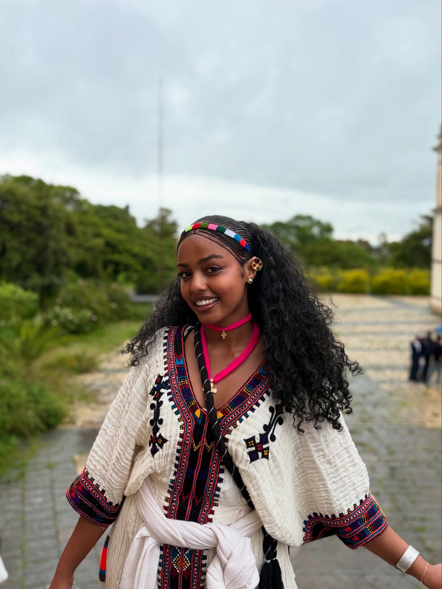 SEMHAL COLORFUL ETHIOPIAN DRESS | FESTIVE HABESHA DRESS | TRADITIONAL HABESHA KEMIS WITH EMBROIDERY