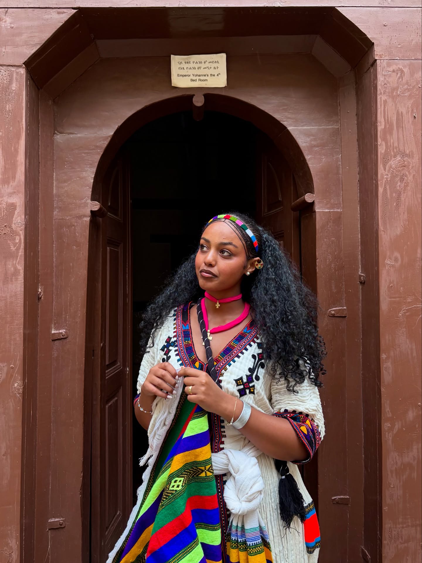SEMHAL COLORFUL ETHIOPIAN DRESS | FESTIVE HABESHA DRESS | TRADITIONAL HABESHA KEMIS WITH EMBROIDERY