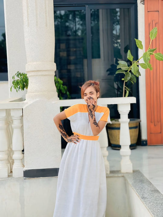SIMPLE HABESHA DRESS FOR EVENTS