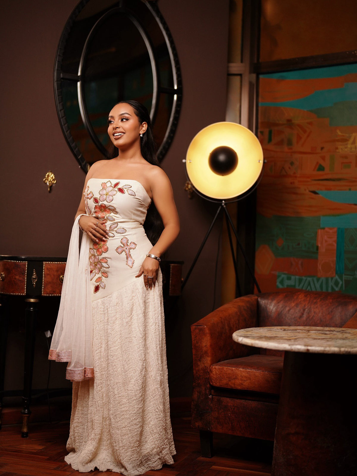 SILANCHI HABESHA KEMIS | ETHIOPIAN TRADITIONAL DRESS | STYLISH HABESHA DRESS DESIGN