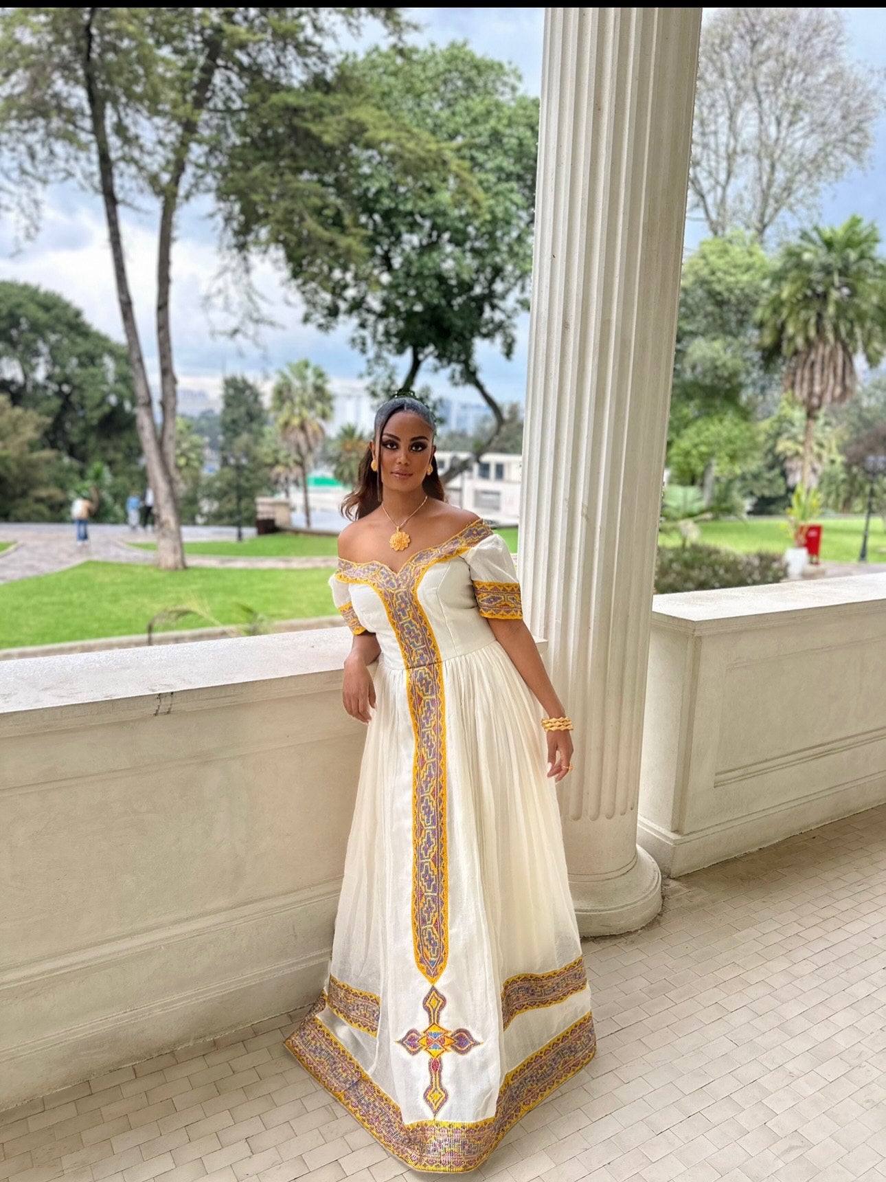 TATI ETHIOPIAN TRADITIONAL DRESS | BEAUTIFUL HABESHA KEMIS | HANDWOVEN HABESHA DRESS
