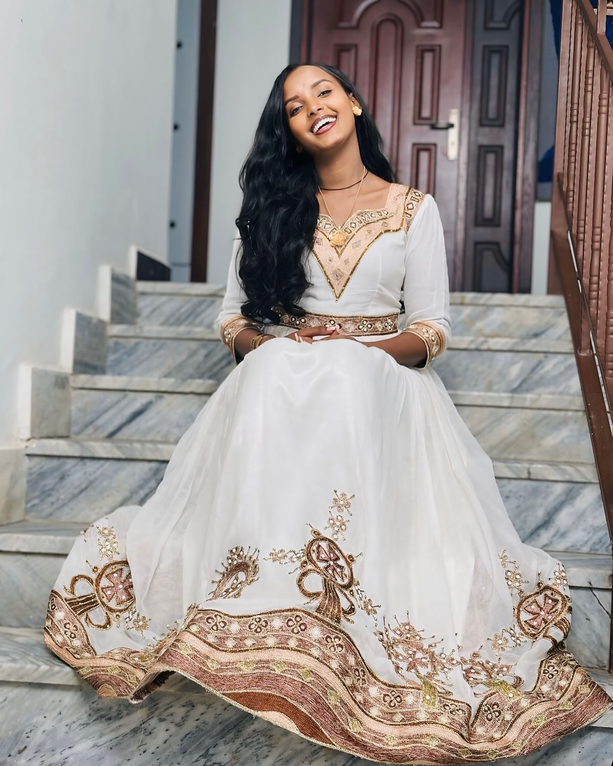 FINOT ETHIOPIAN TRADITIONAL DRESS | HABESHA DRESS FOR WEDDING | HABESHA KEMIS COLLECTION