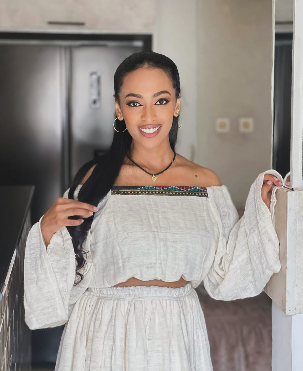 HABESHA TRADITIONAL DRESS – MINIMALIST ETHIOPIAN DRESS, CLASSIC TRADITIONAL ETHIOPIAN CLOTH