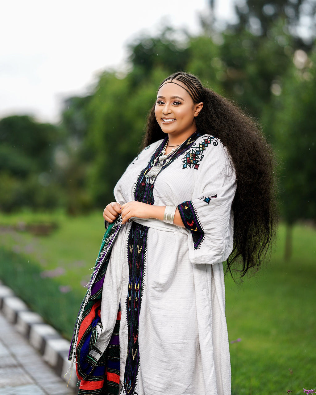 KURI HANDMADE HABESHA KEMIS | ETHIOPIAN TRADITIONAL DRESS FOR SPECIAL EVENTS | TIMELESS HABESHA DRESS