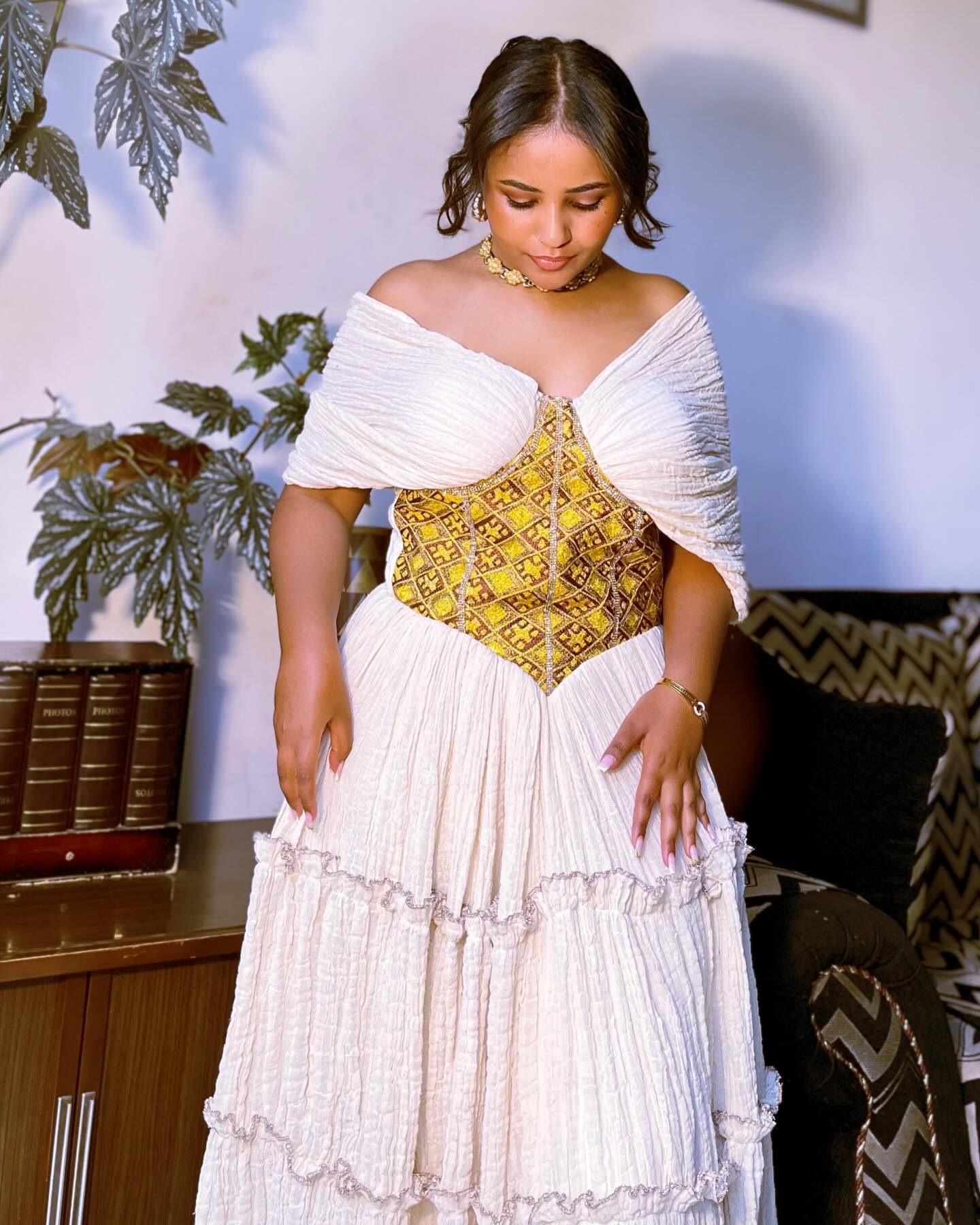 MULYE ETHIOPIAN DRESS | TRADITIONAL HABESHA KEMIS | HABESHA DRESS COLLECTION