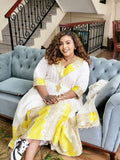 BUY YELLOW & GOLD HABESHA KEMIS ONLINE | ETHIOPIAN DRESS