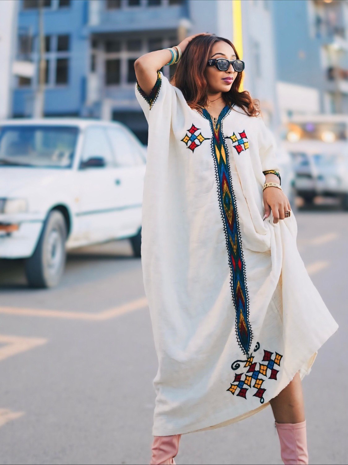 GIZESHWORK HABESHA KEMIS | TIMELESS HABESHA DRESS | ETHIOPIAN TRADITIONAL DRESS ONLINE