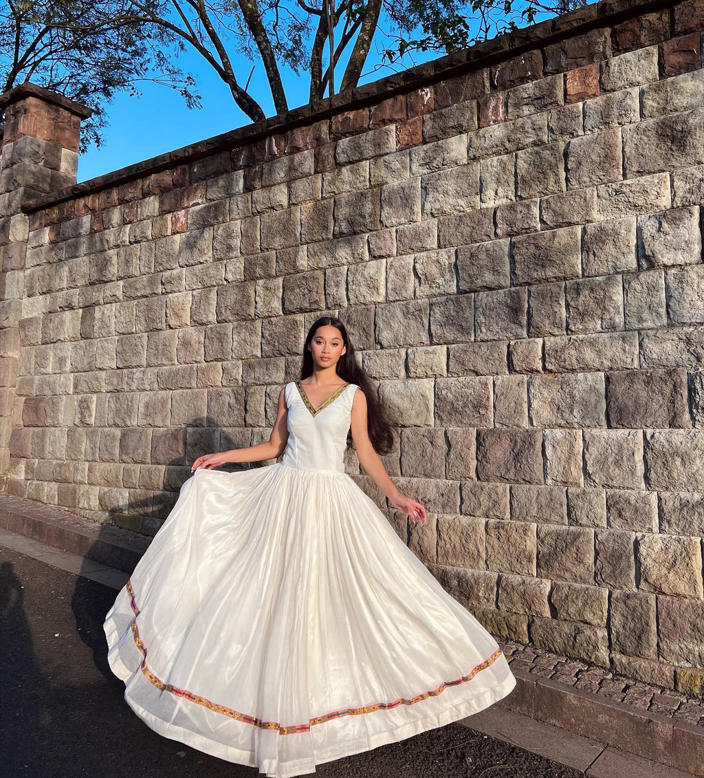 MARYE HABESHA KEMIS | HABESHA DRESS | ETHIOPIAN TRADITIONAL DRESS