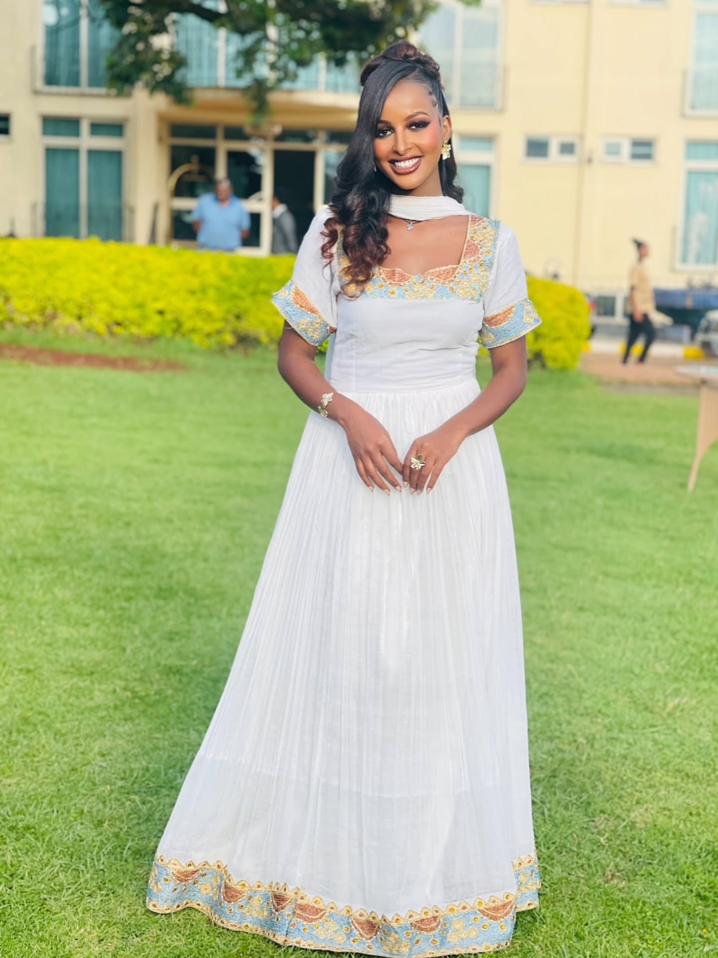 SERKADIS HABESHA KEMIS | TRADITIONAL ETHIOPIAN DRESS | HANDWOVEN HABESHA DRESS