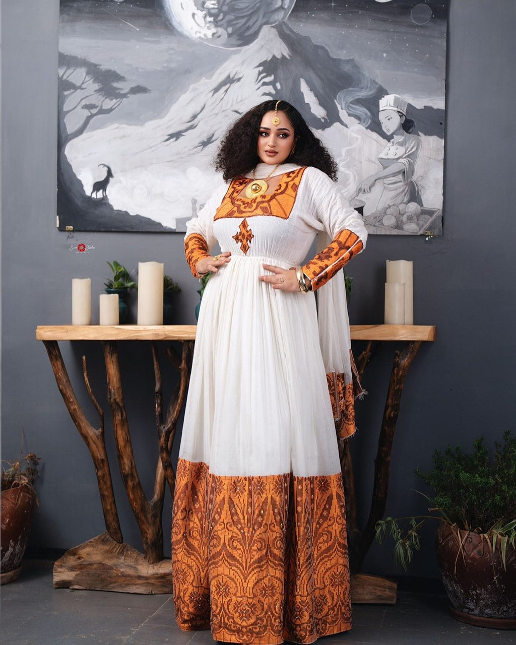 RAKEB HABESHA DRESS | ARTISTIC FASHION HABESHA KEMIS | SHOWCASE INSPIRED BY TIMELESS ETHIOPIAN TRADITIONAL DRESS