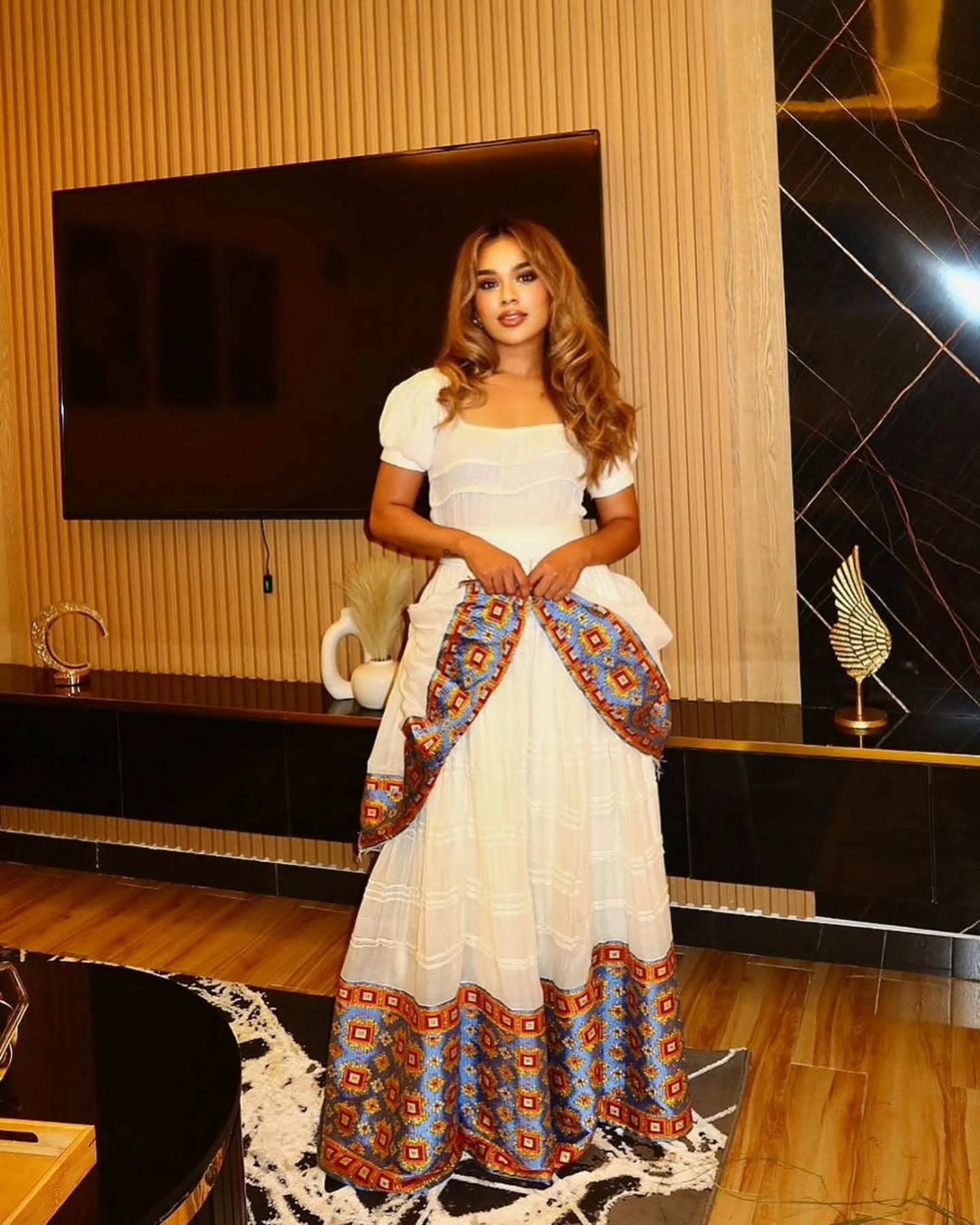 ALPHA HABESHA DRESS STYLE | SHORT SLEEVE HABESHA KEMIS | ETHIOPIAN TRADITIONAL DRESS DESIGN