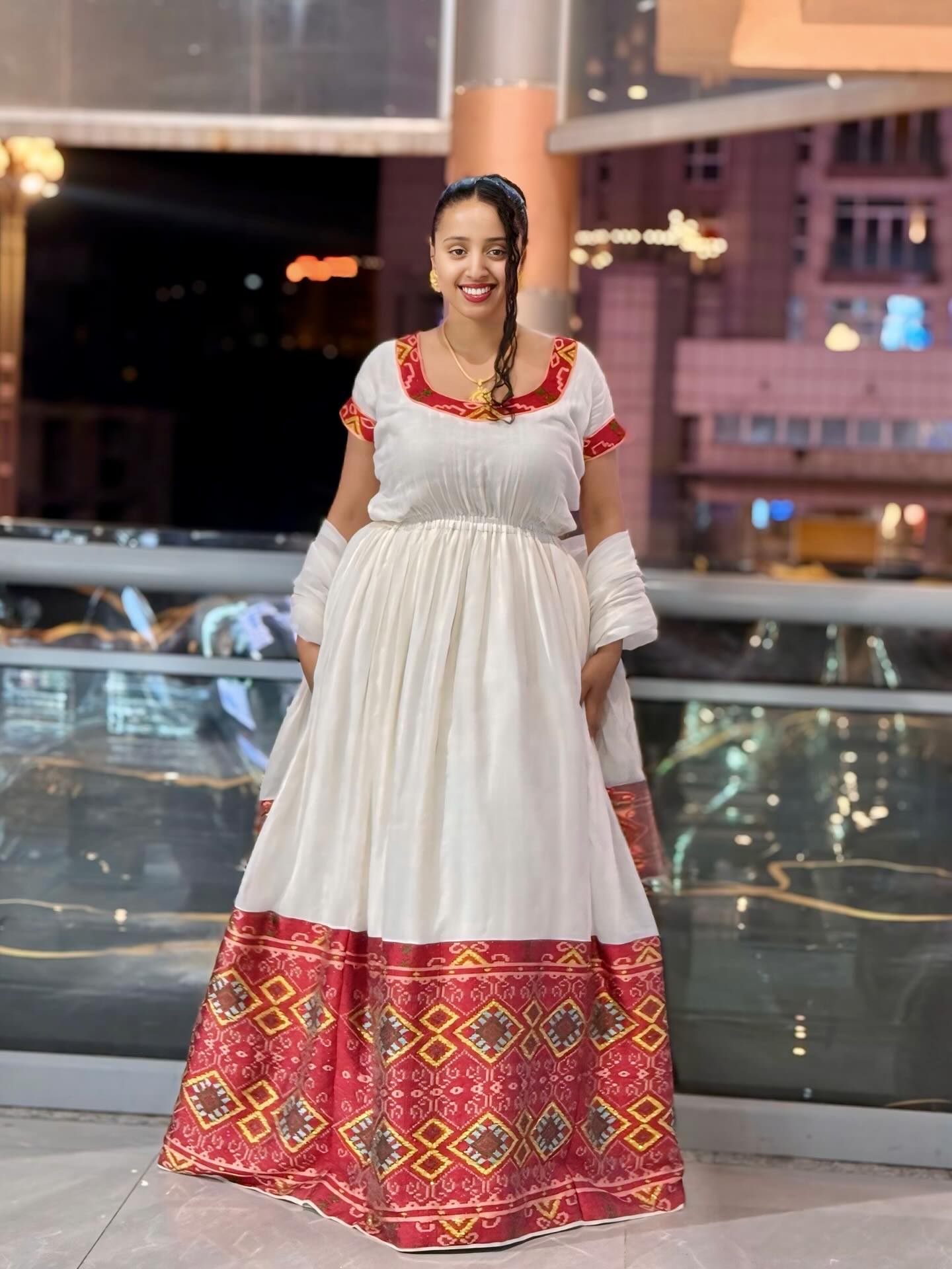 TRADITIONAL ETHIOPIAN CLOTHING HABESHA DESIGN INSPIRED BY CULTURAL HERITAGE