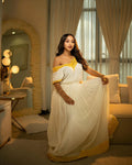 SHOP YELLOW WOVEN HABESHA KEMIS ONLINE – ETHIOPIAN TRADITIONAL DRESS COLLECTION