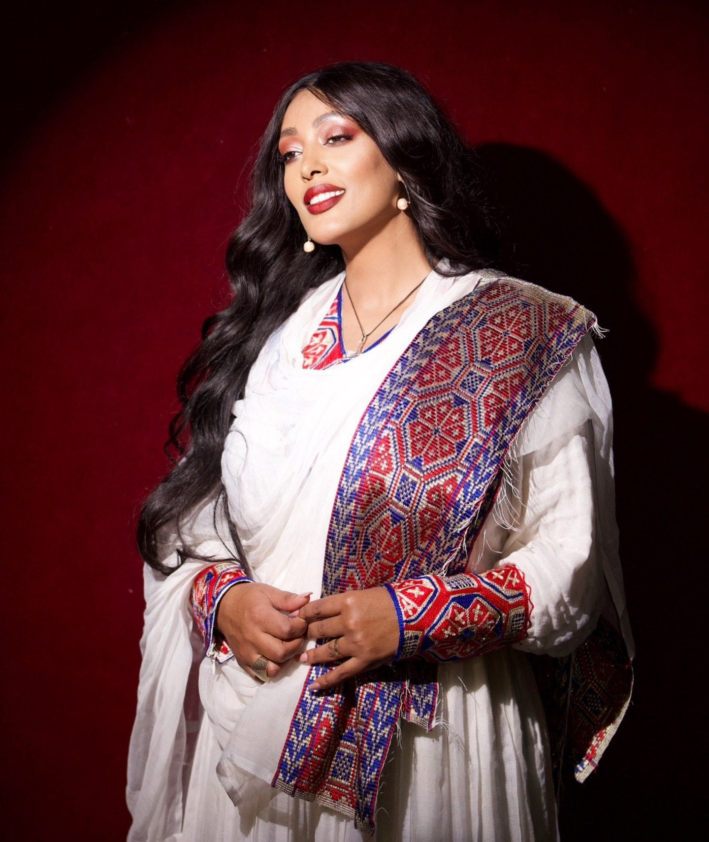 ASNU TRADITIONAL ETHIOPIAN DRESS | INSPIRED HABESHA KEMIS | HANDWOVEN HABESHA DRESS