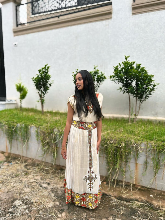 AUTHENTIC HABESHA KEMIS AND HABESHA DRESS ROOTED IN CLASSIC ETHIOPIAN CLOTHING TRADITION