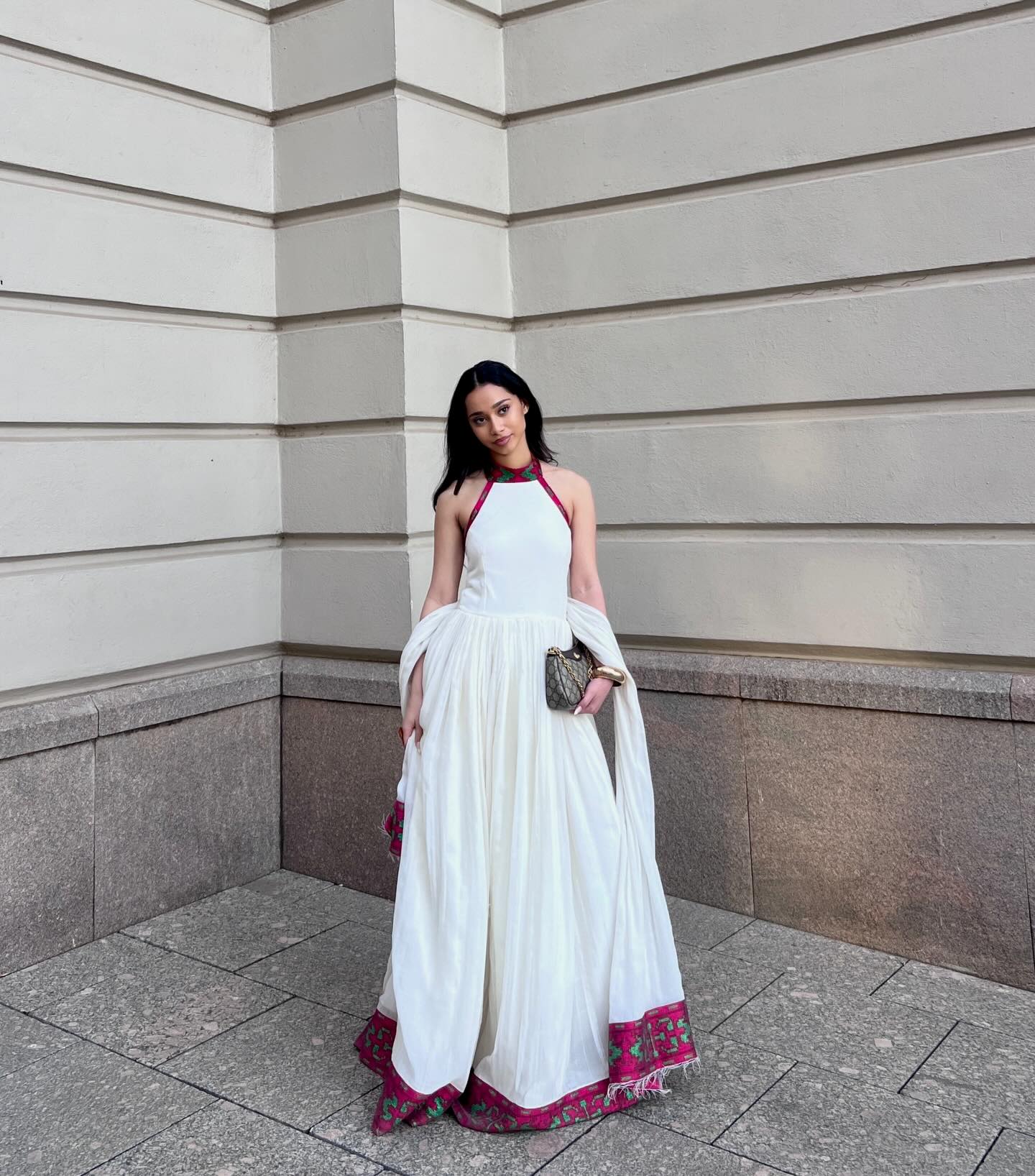 ELEGANT HABESHA KEMIS WITH HANDWOVEN EMBROIDERY AND MODERN SILHOUETTE 