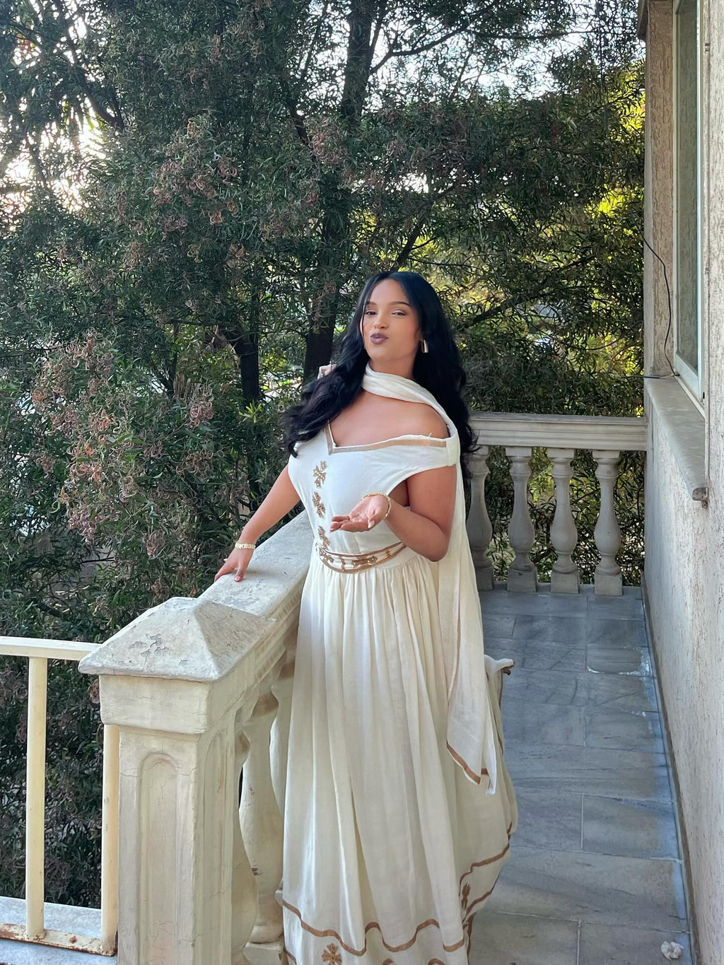 TESFANESH BEAUTIFUL HABESHA DRESS | CHARMING HABESHA KEMIS | TIMELESS ETHIOPIAN CLOTHING