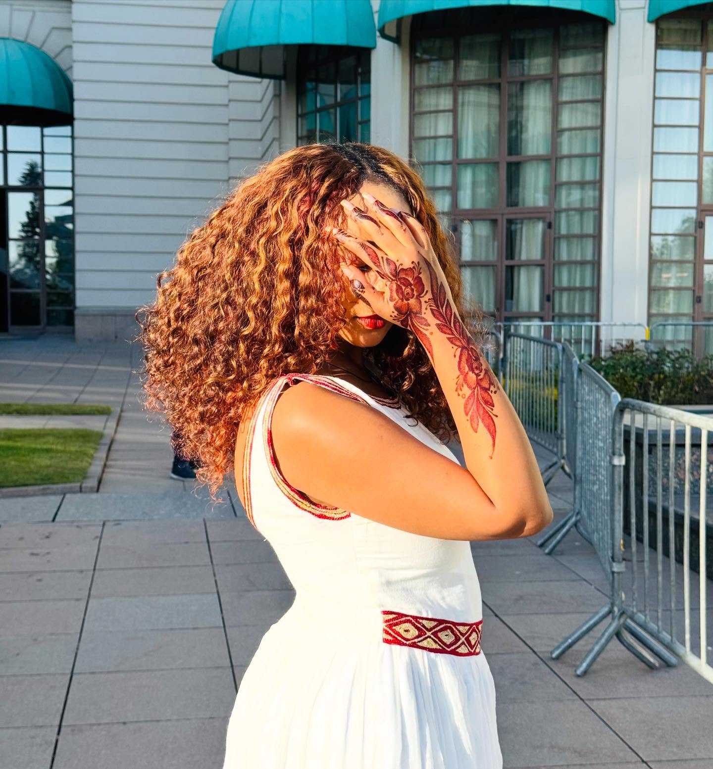 MICHOT AUTHENTIC SLEEVELESS HABESHA KEMIS | ETHIOPIAN DRESS INSPIRED | HABESHA DRESS FOR CULTURAL HERITAGE