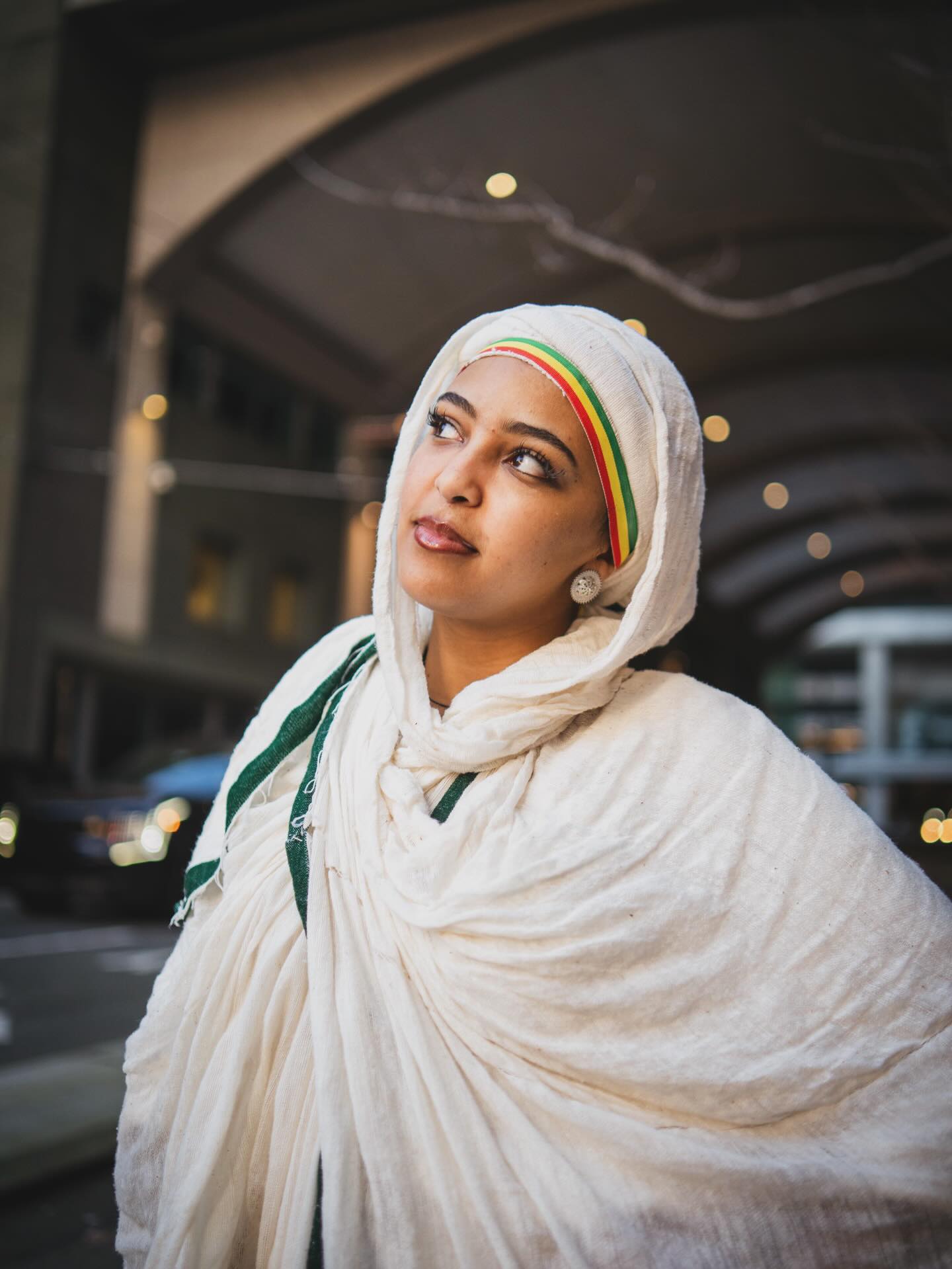 ABEZU WHITE HABESHA DRESS | TRADITIONAL ETHIOPIAN DRESS | SIMPLE HABESHA KEMIS