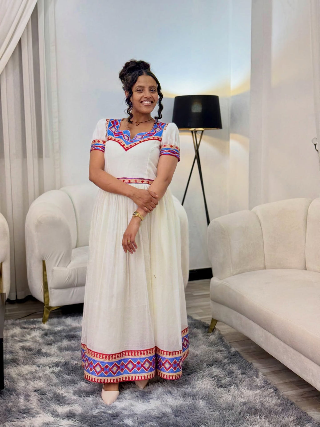 GELO STUNNING HABESHA KEMIS ATTIRE | TRADITIONAL ETHIOPIAN DRESS | HABESHA DRESS FOR CELEBRATIONS