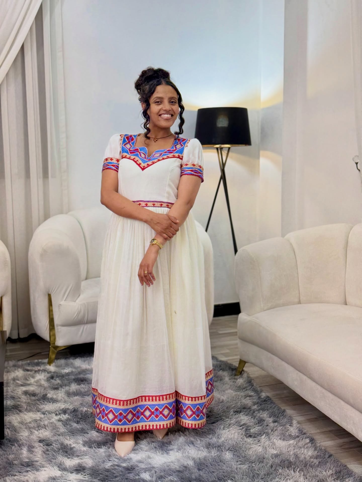 GELO STUNNING HABESHA KEMIS ATTIRE | TRADITIONAL ETHIOPIAN DRESS | HABESHA DRESS FOR CELEBRATIONS