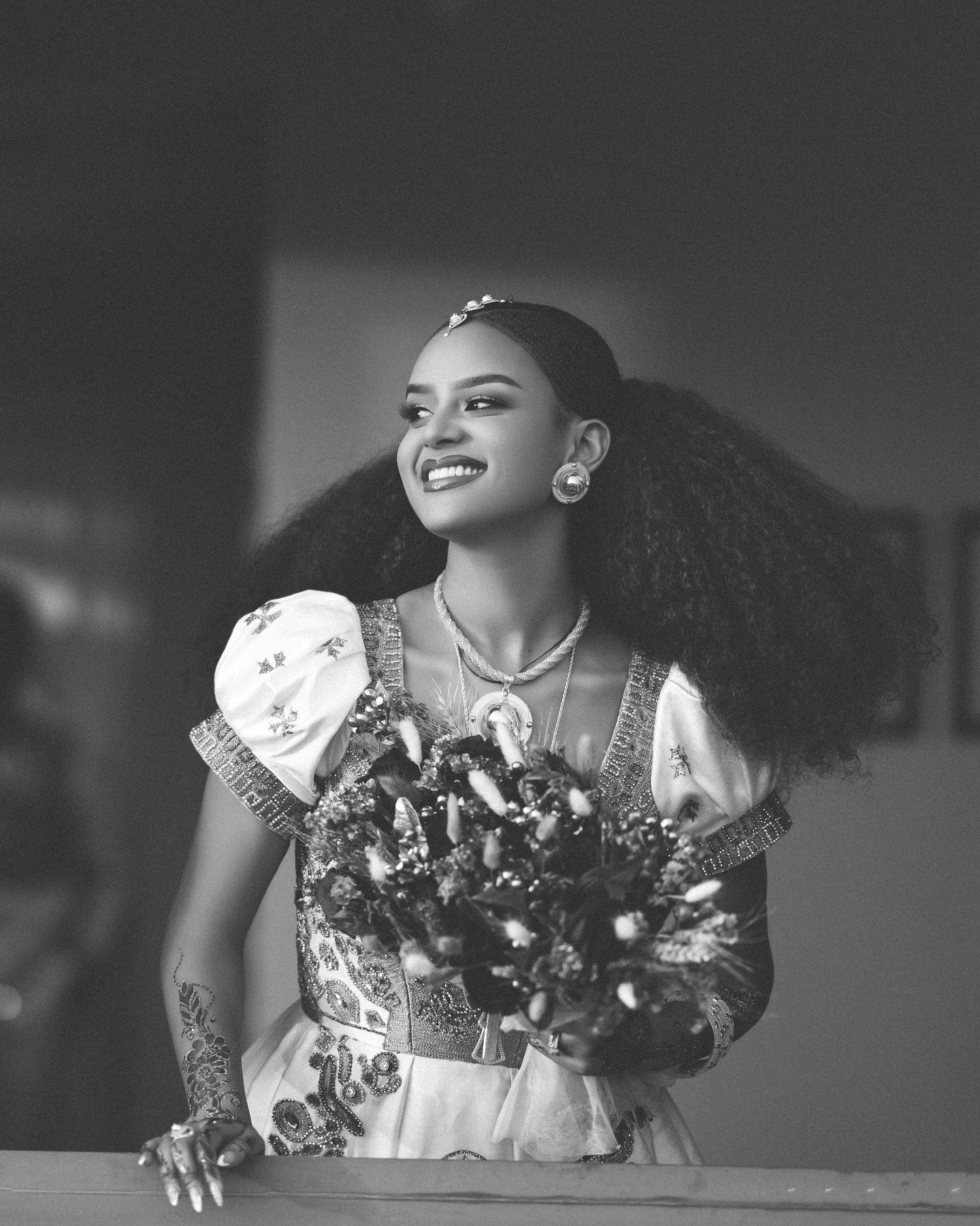 MAMARWA ELEGANT ETHIOPIAN WEDDING DRESS | LUXURIOUS HABESHA KEMIS | HABESHA DRESS FOR WEDDING