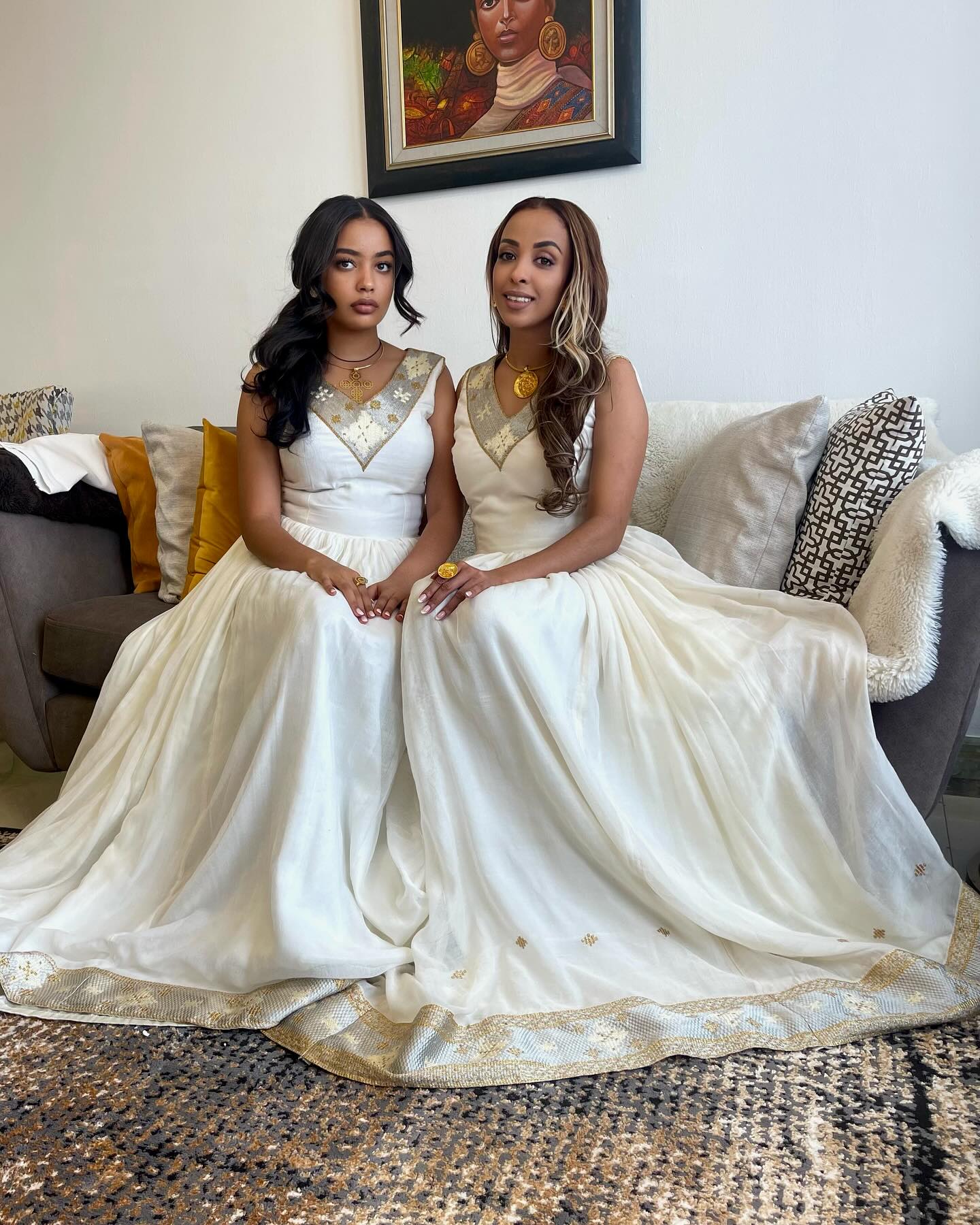ANDINET STYLISH HABESHA KEMIS | SLEEVELESS HABESHA DRESS WITH BEAUTIFUL STYLE | TRADITIONAL ETHIOPIAN CLOTHING