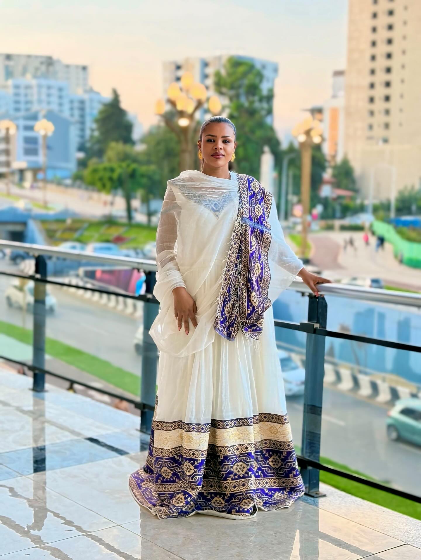 WUBE SLEEVELESS ETHIOPIAN TRADITIONAL DRESS | HABESHA KEMIS AND ERITREAN DRESS | GRACEFUL HABESHA DRESS