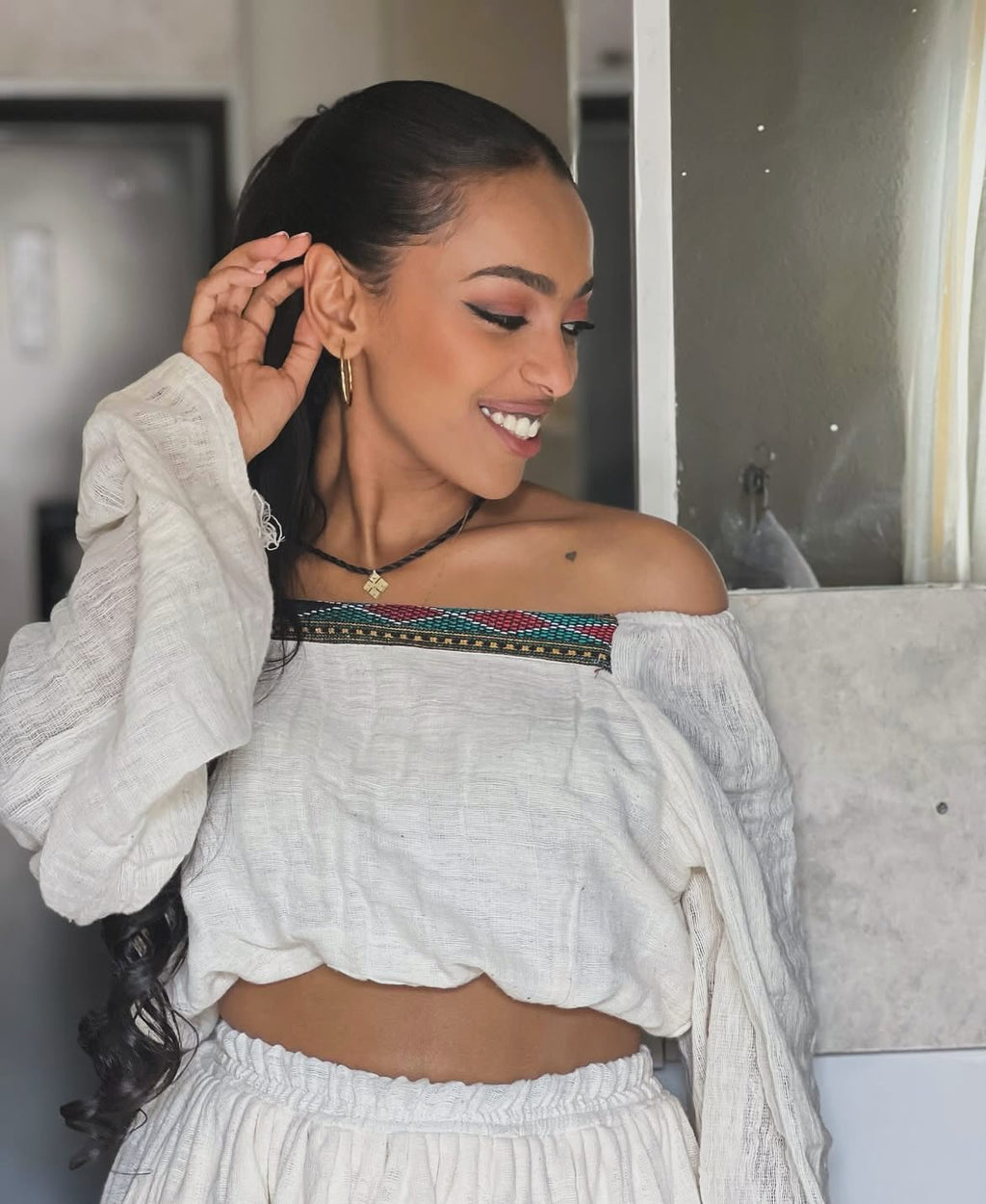 MARZEL HABESHA TRADITIONAL DRESS | MINIMALIST HABESHA DRESS | CLASSIC HABESHA KEMIS
