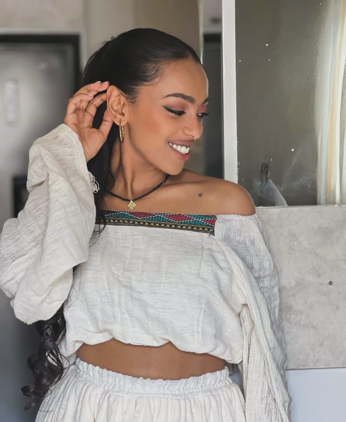 MARZEL HABESHA TRADITIONAL DRESS | MINIMALIST HABESHA DRESS | CLASSIC HABESHA KEMIS