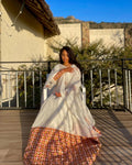 ELEGANT TRADITIONAL ETHIOPIAN DRESS – MODERN HABESHA STYLE BEAUTY