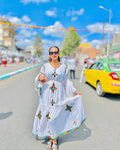 SIMPLE DESIGN HABESHA KEMIS | ETHIOPIAN TRADITIONAL DRESS & HABESHA DRESS