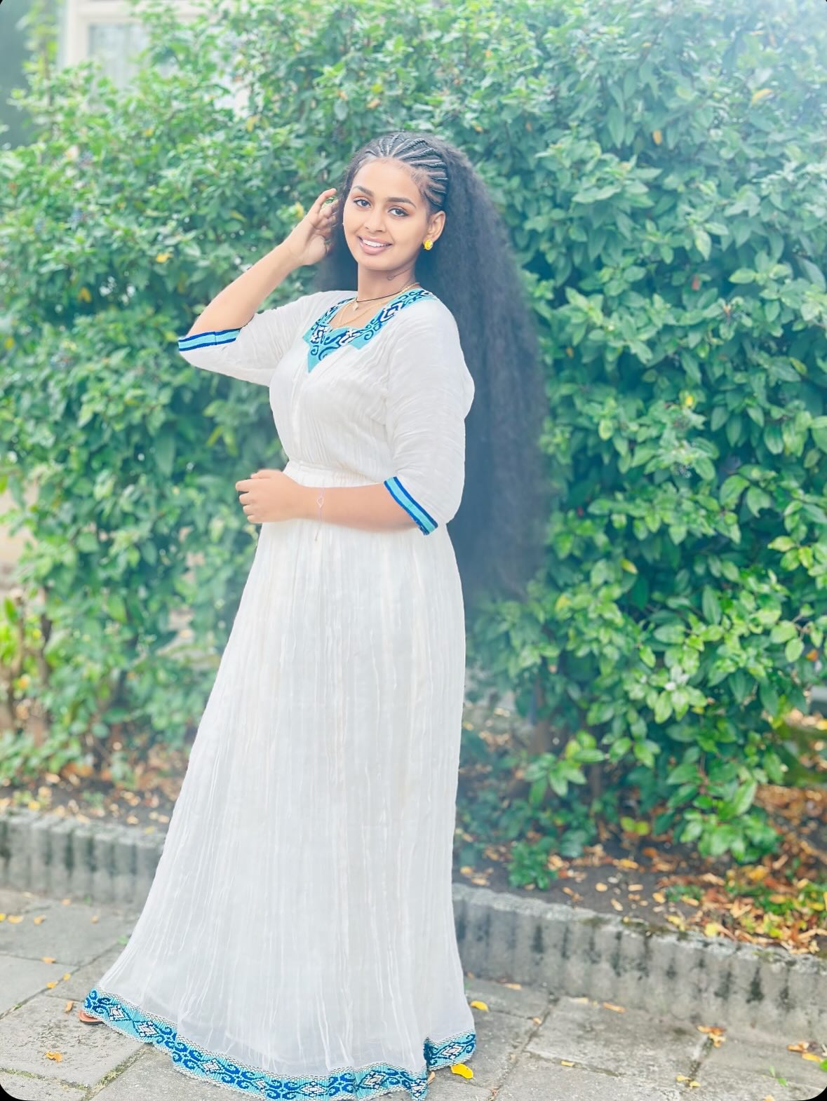 SIRGUT STYLISH HABESHA DRESS | SIMPLE DESIGN HABESHA KEMIS | TRADITIONAL ETHIOPIAN DRESS