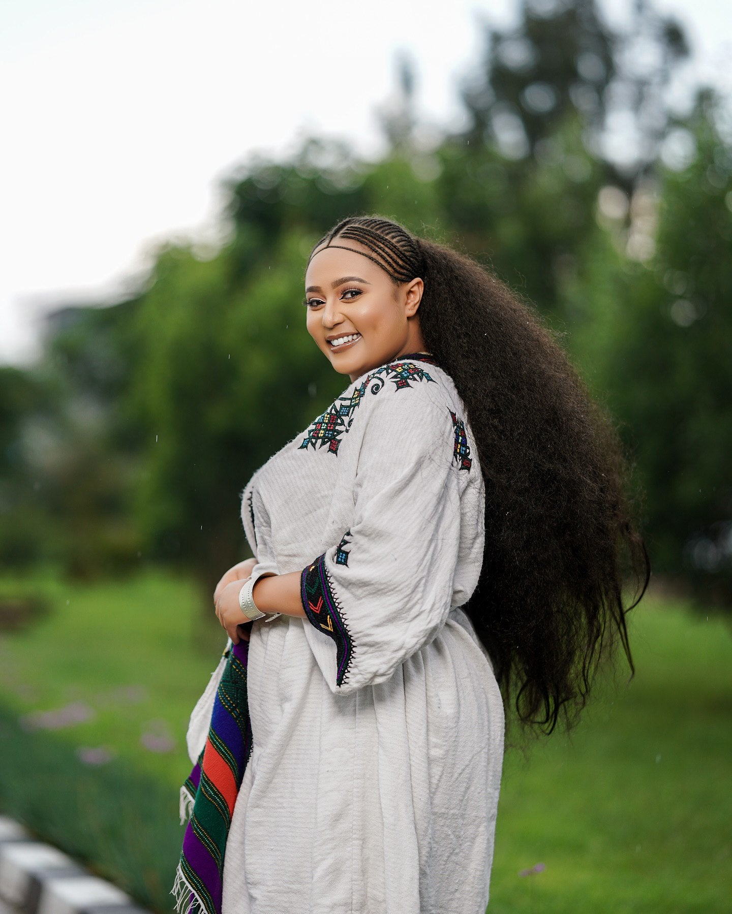 KURI HANDMADE HABESHA KEMIS | ETHIOPIAN TRADITIONAL DRESS FOR SPECIAL EVENTS | TIMELESS HABESHA DRESS