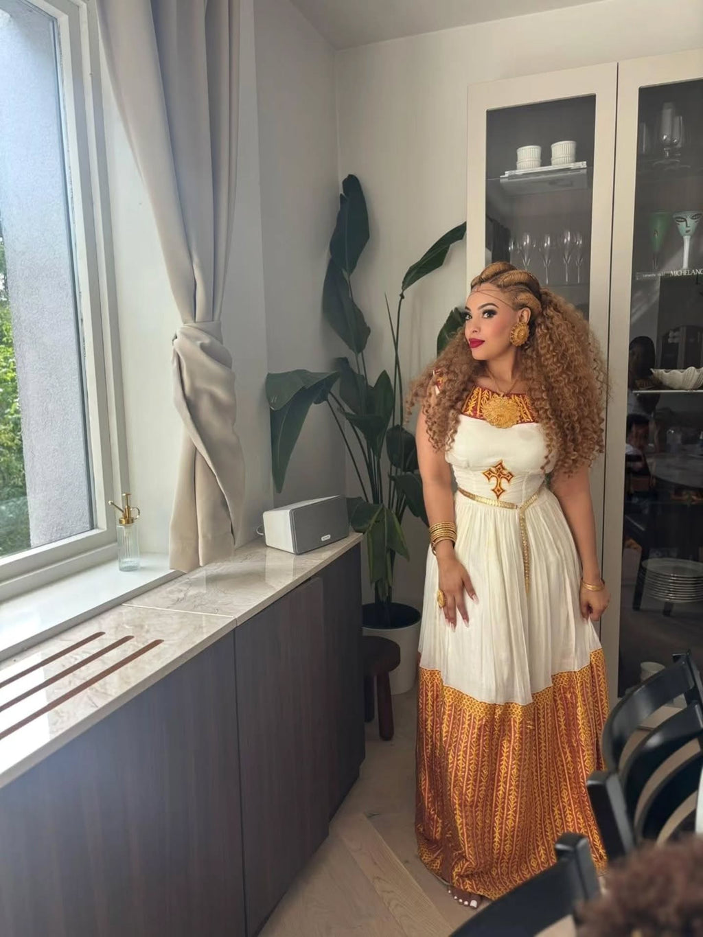 ASELEF HABESHA KEMIS | HABESHA DRESS | ETHIOPIAN CLOTHING TRADITIONAL STYLE