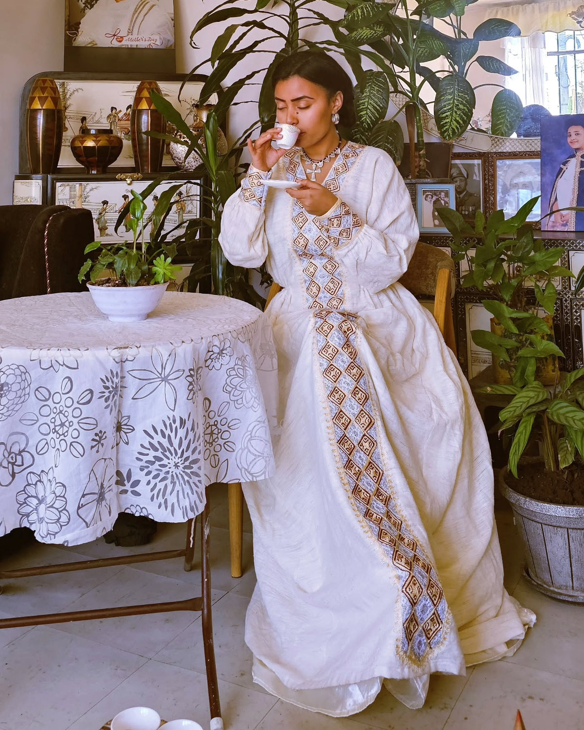 HAMELMAL ETHIOPIAN DRESS COLLECTION | AUTHENTIC HABESHA KEMIS | HANDWOVEN HABESHA DRESS