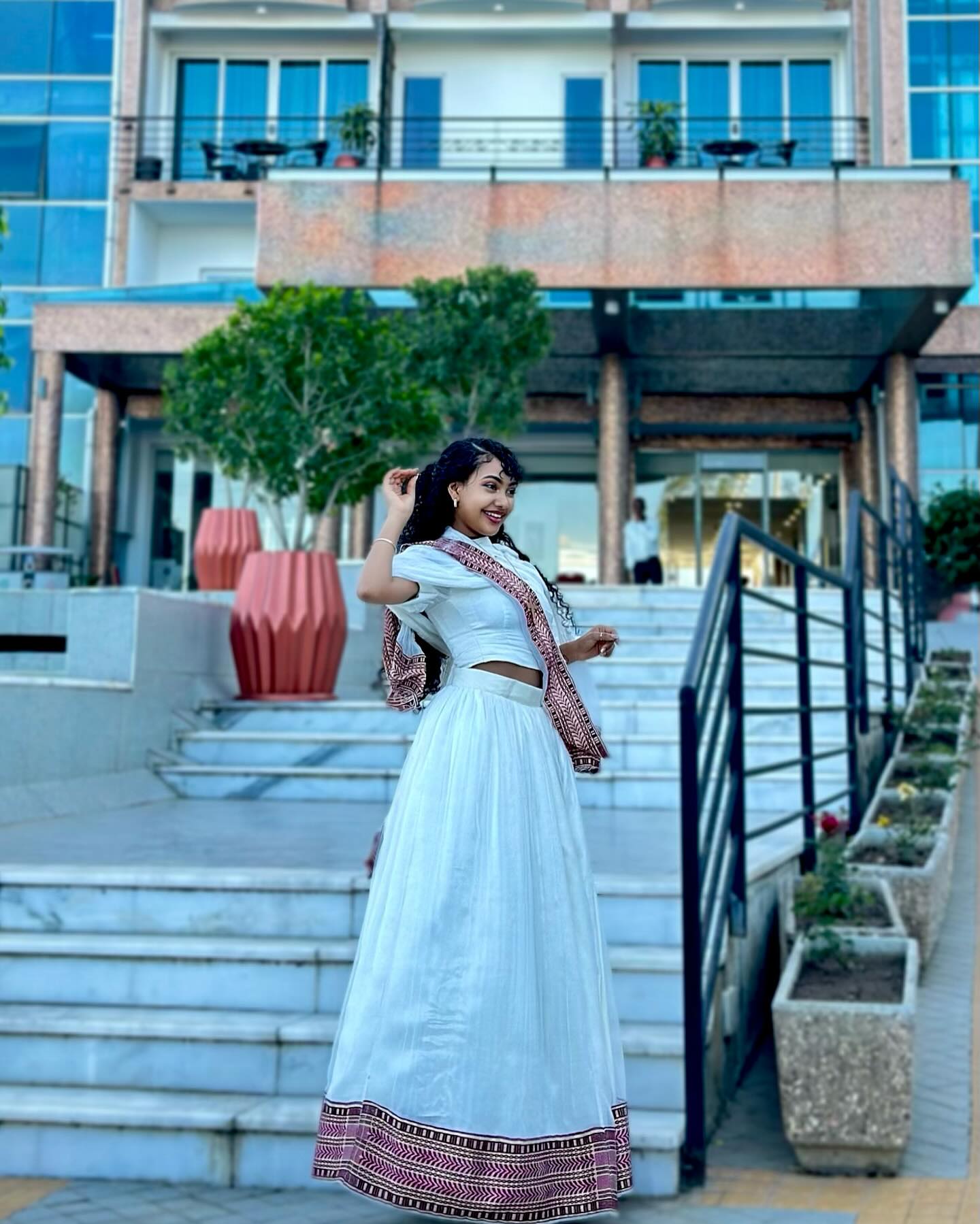 MEKDELA AUTHENTIC HABESHA DRESS | TRADITIONAL DRESS | HABESHA KEMIS FOR SPECIAL OCCASION