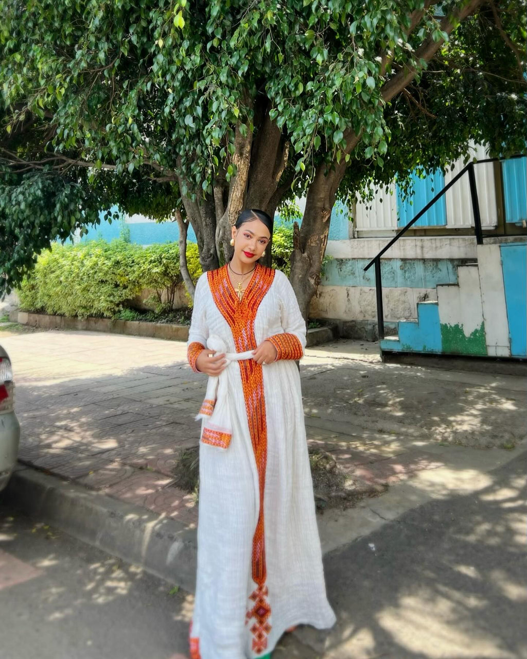 FRIYAT HABESHA KEMIS COLLECTION | LONG SLEEVE HABESHA DRESS | TRADITIONAL ETHIOPIAN CLOTHING