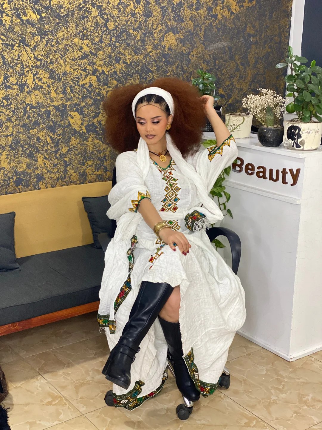 MIMI ETHIOPIAN TRADITIONAL DRESS COLLECTION | HABESHA KEMIS STYLES | AUTHENTIC HABESHA DRESS