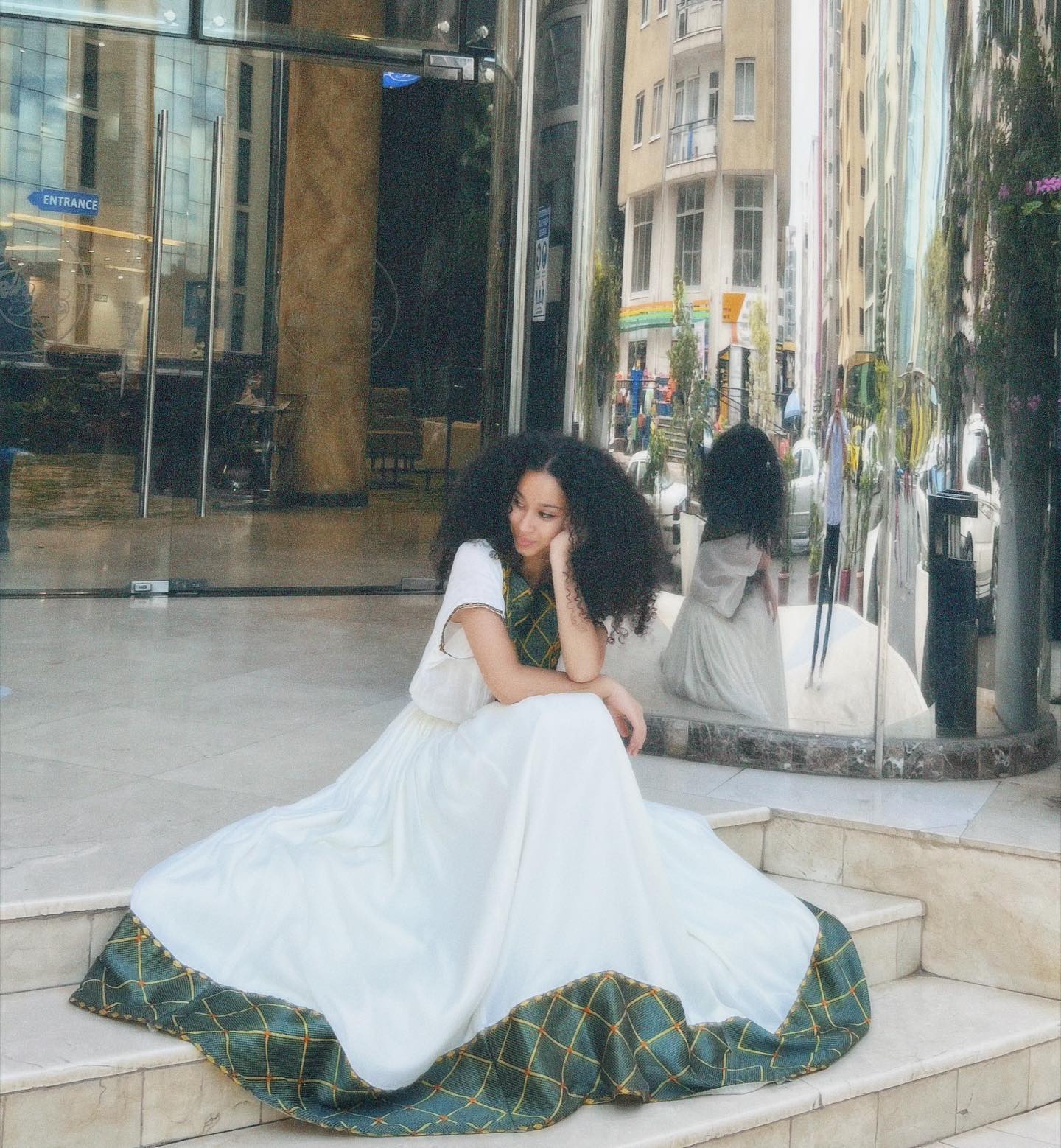 AMRAN PREMIUM HABESHA DRESS | TRADITIONAL ETHIOPIAN DRESS | HABESHA KEMIS FOR SPECIAL EVENTS