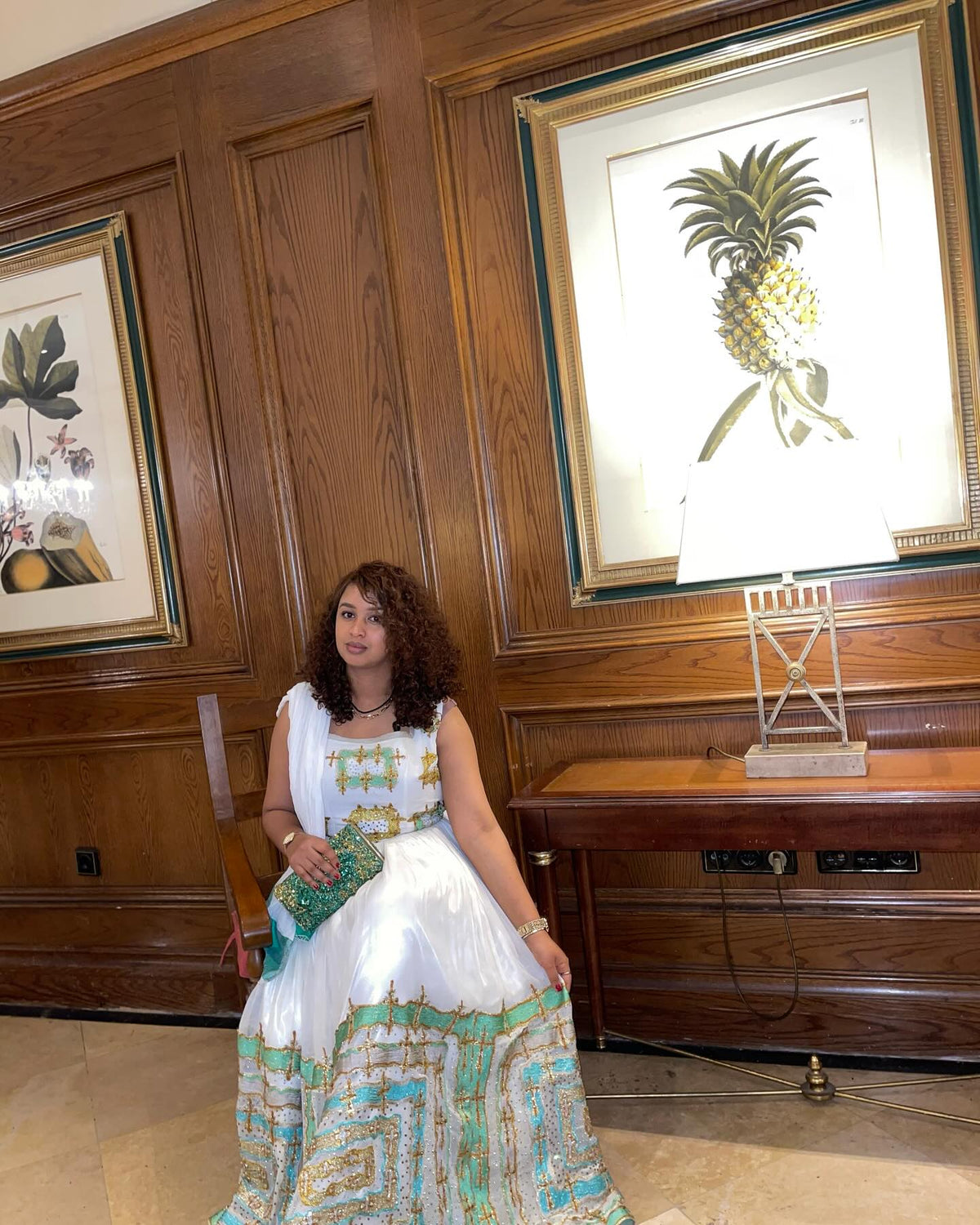 MONALIZA LUXURIOUS CULTURAL HABESHA DRESS | HANDWOVEN HABESHA KEMIS | WEDDING ERITREAN DRESS