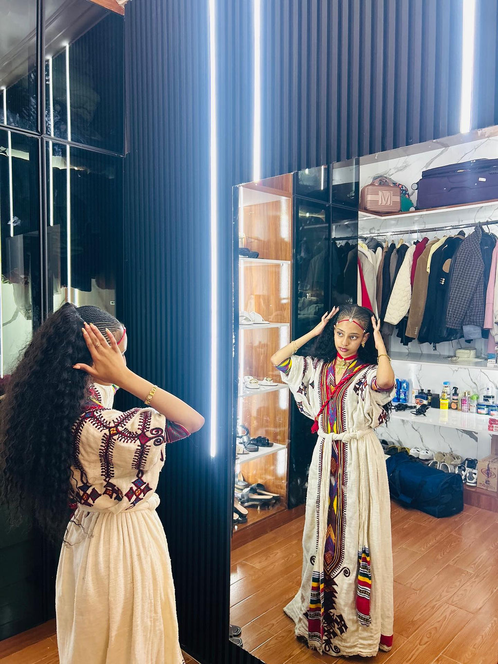 SEBLEWERK ETHIOPIAN CLOTHING | HABESHA KEMIS STYLE | CULTURAL HABESHA DRESS