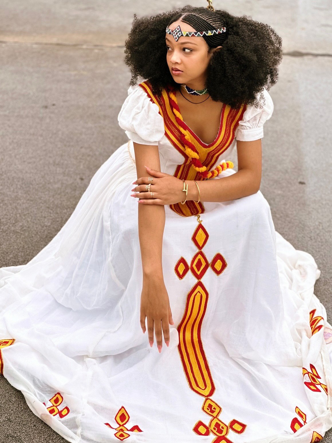 TSEDALE CULTURAL STYLE ETHIOPIAN DRESS | BEAUTIFUL HABESHA KEMIS | TIMELESS HABESHA DRESS