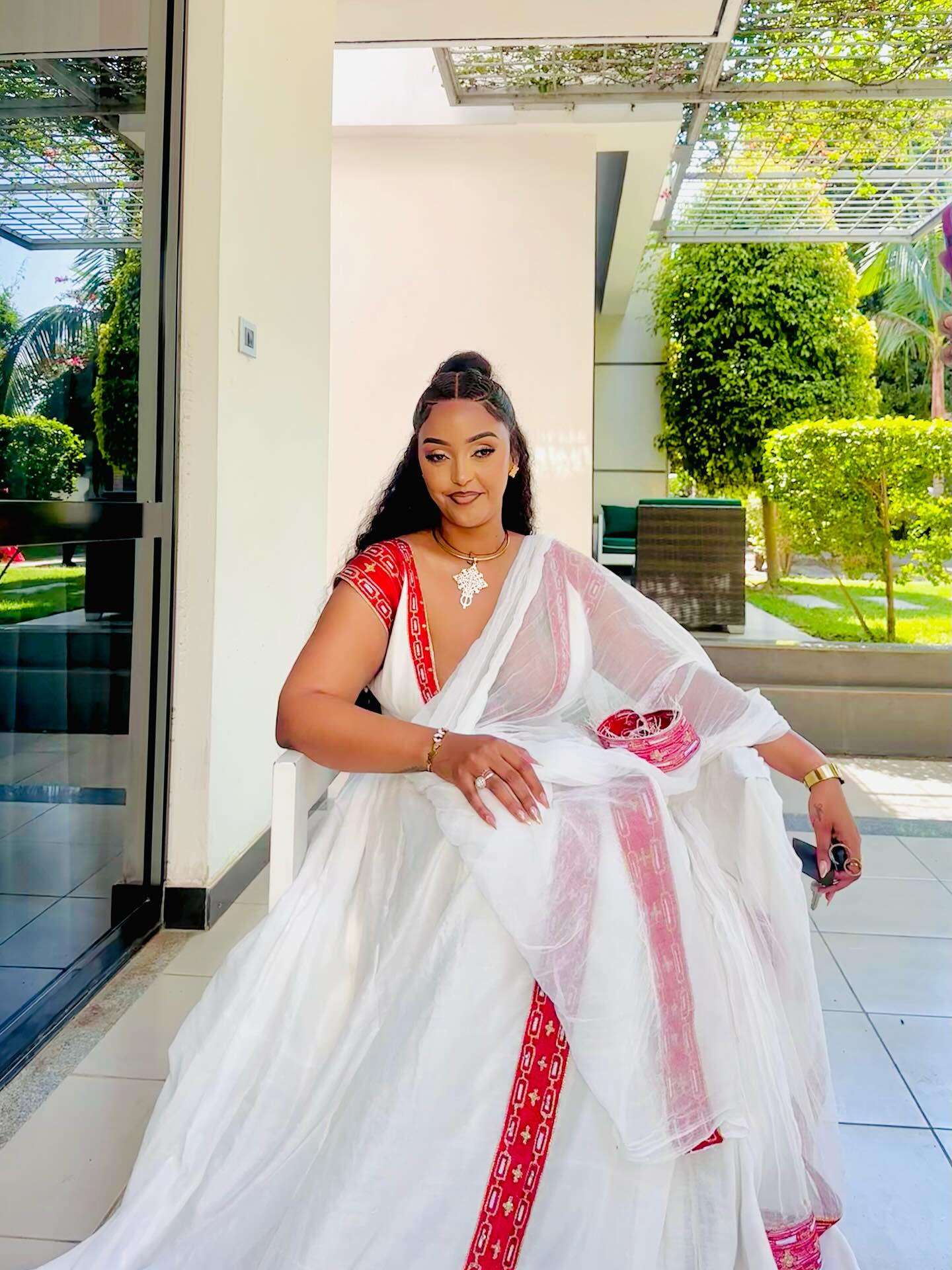 KULENI TRADITIONAL HABESHA DRESS | ETHIOPIAN CLOTHING FOR WOMEN | ETHIOPIAN HABESHA KEMIS
