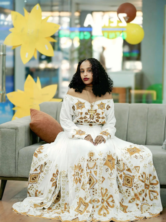 HABESHA DRESS AND HABESHA KEMIS COLLECTION TRADITIONAL ETHIOPIAN DRESS STYLE